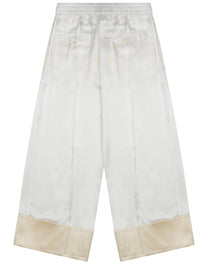 Toteme Women's Pantalone in Raso Con Coulisse White