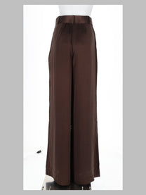 Zimmermann Women's Pantalone in Seta Con Cintura Brown