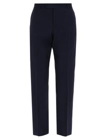 Fendi Men's Pantalone in Tela DI Lana Blue