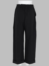 Y-3 Women's Pantalone in Tessuto Tecnico Con Coulisse Black