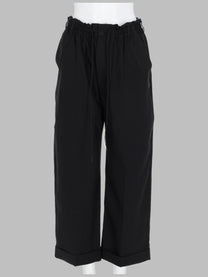 Y-3 Women's Pantalone in Tessuto Tecnico Con Coulisse Black