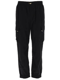 Fendi Men's Pantalone in Tessuto Tecnico Black