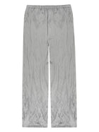 Alysi Women's Viscose Testurizzata Trousers Grey, view 3