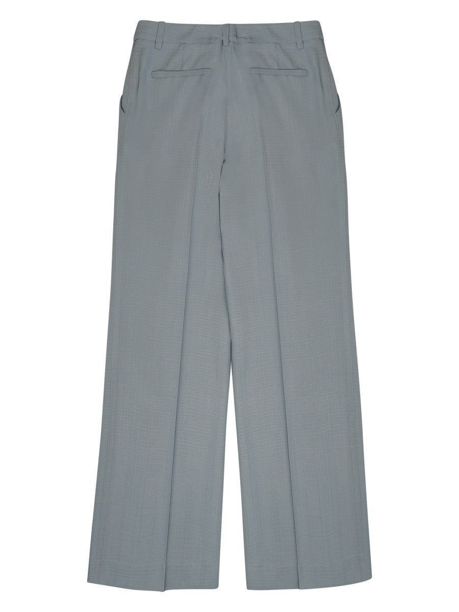 Parosh Women's Viscose Trousers Blue, view 2