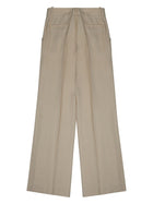 Parosh Women's Viscose Trousers Beige, view 2