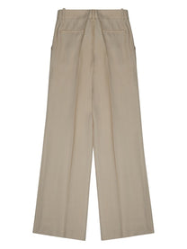 P.A.R.O.S.H Women's Pantalone in Viscosa Beige