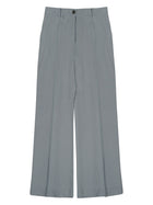 Parosh Women's Viscose Trousers Blue