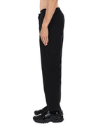 Versace Jeans Couture Men's Jogger Trousers with Drawstring Black, view 4