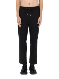 Versace Jeans Couture Men's Pantalone Jogger Con Coulisse Black
