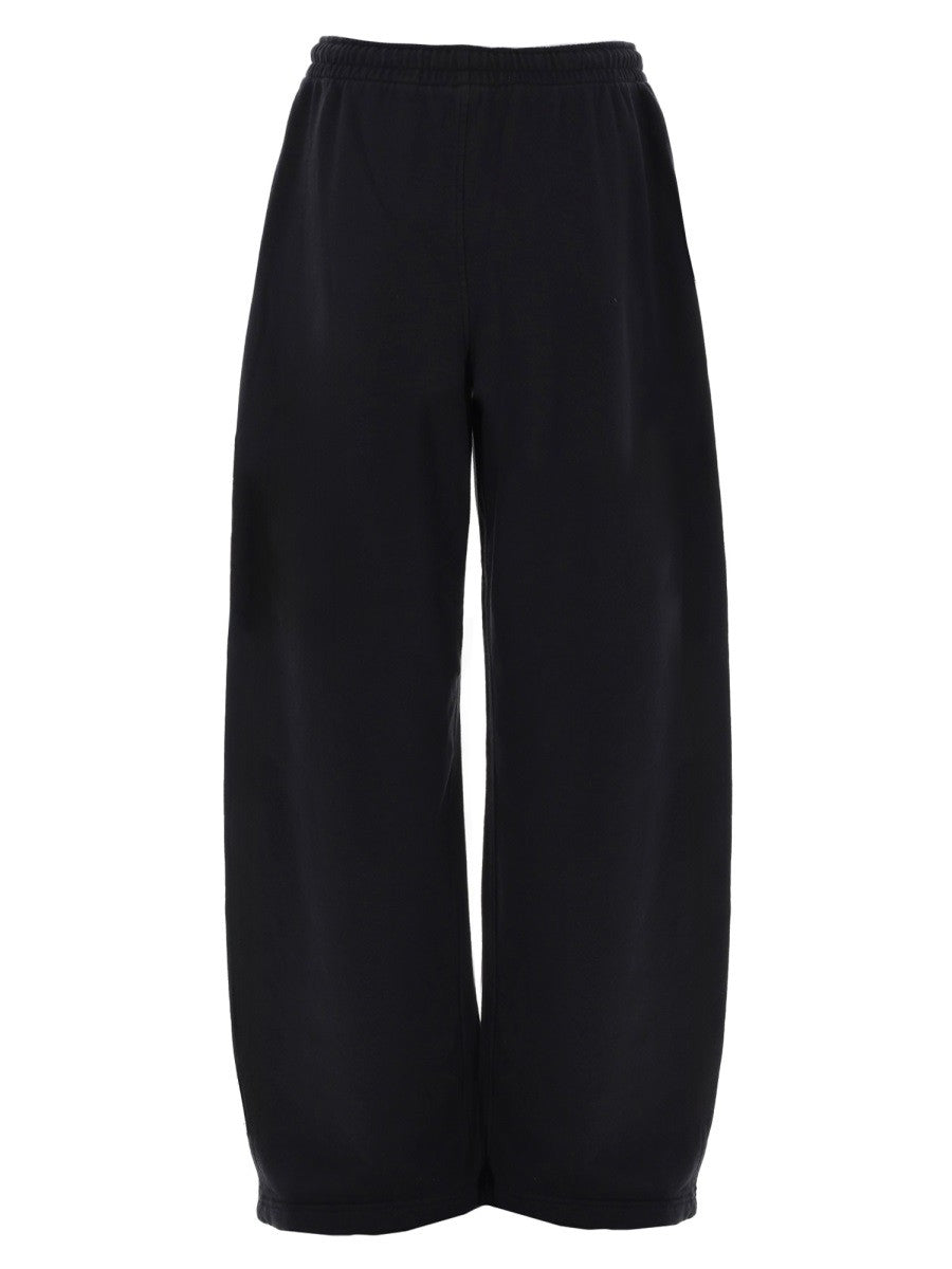 alexanderwang Women's Pantalone Jogger in Cotone Black