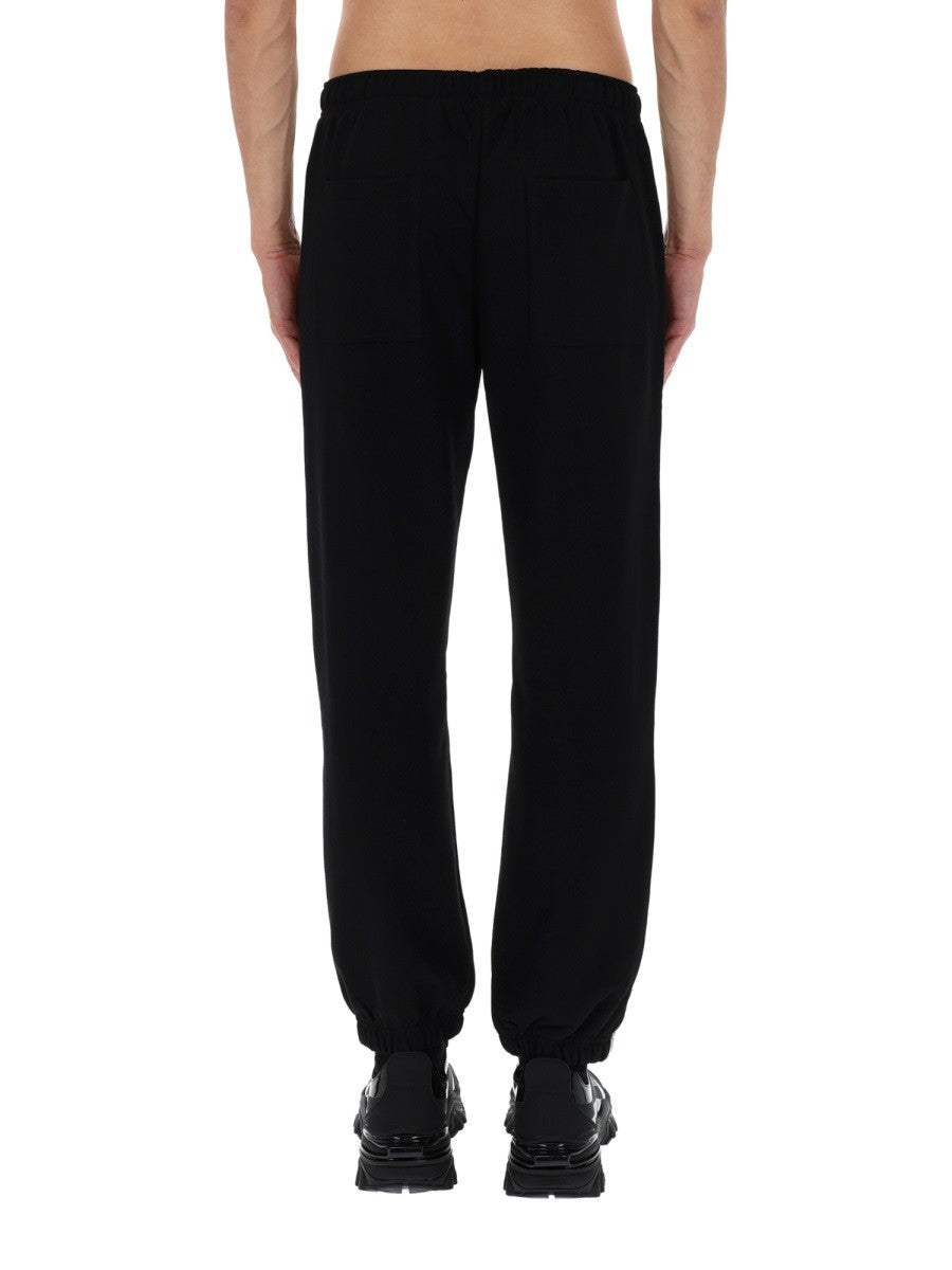 Versace Jeans Couture Men's Pantalone Jogging Con Black
