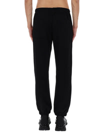 Versace Jeans Couture Men's Pantalone Jogging Con Black