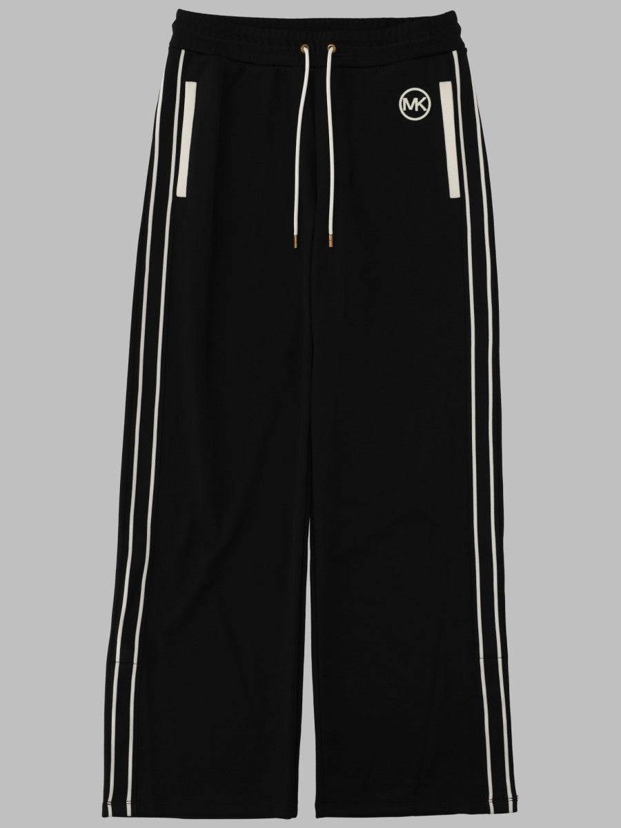 Michael Kors Women's Pantalone Jogging in Tessuto Tecnico Black