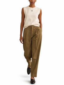 Celine Women's Pantalone Montauk Brown