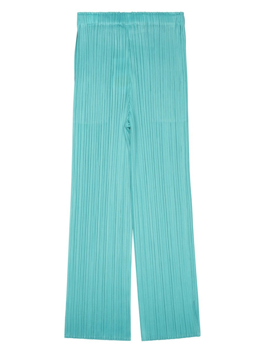 Pleats Please Issey Miyake Women's Pantalone Monthly Colors: May Green
