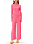 Pleats Please Issey Miyake Women's Palazzo Monthly Colors: March Trousers Blue, view 2
