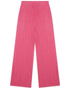 Pleats Please Issey Miyake Women's Palazzo Monthly Colors: March Trousers Blue, view 3
