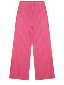 Pleats Please Issey Miyake Women's Pantalone Palazzo Monthly Colors: March Blue