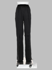 Tom Ford Women's Pantalone Pj in Raso Di Seta Stretch Black