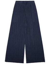 Pleats Please Issey Miyake Women's Pantalone Plissettato Blue