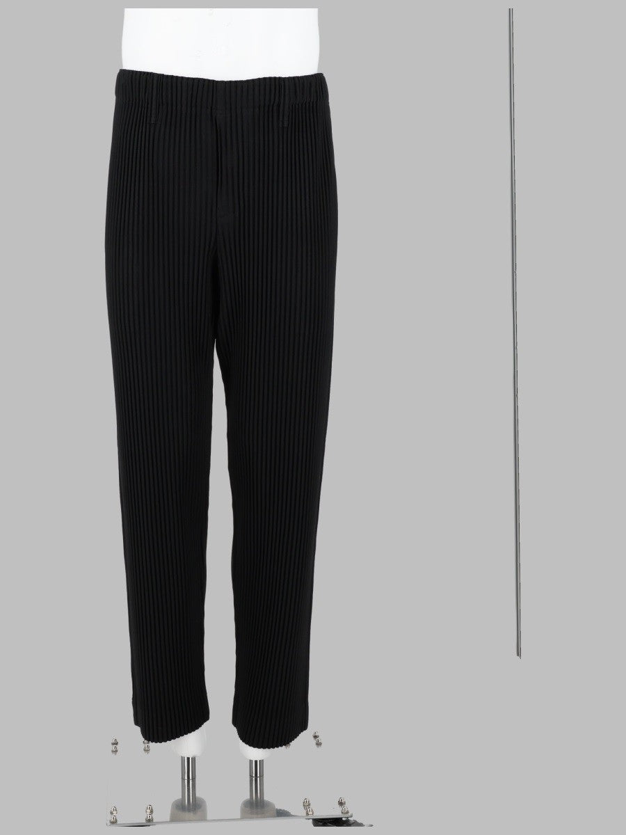 Homme Plisse Issey Miyake Men's Pantalone Plissettato Black