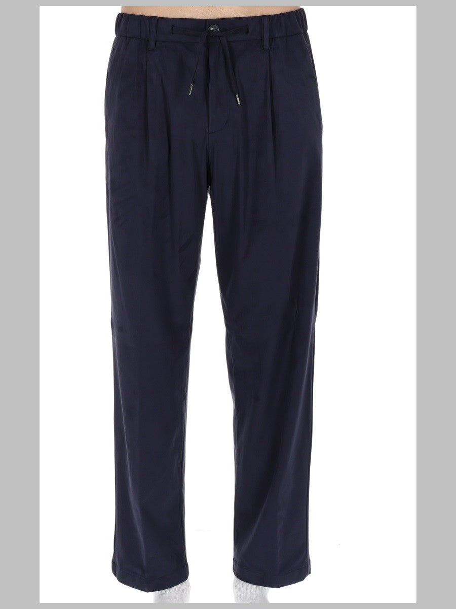 Herno Men's Pantalone Resort Blue