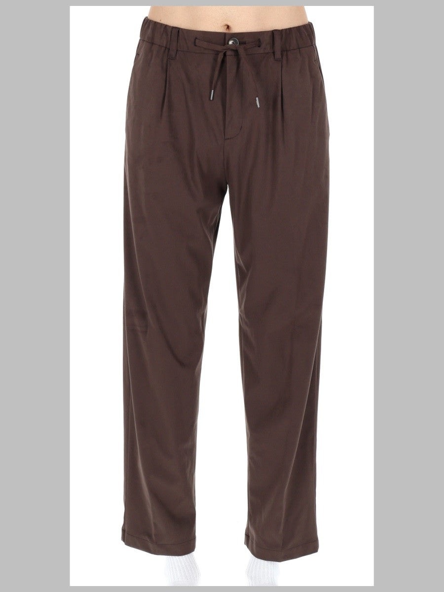 Herno Men's Pantalone Resort Brown