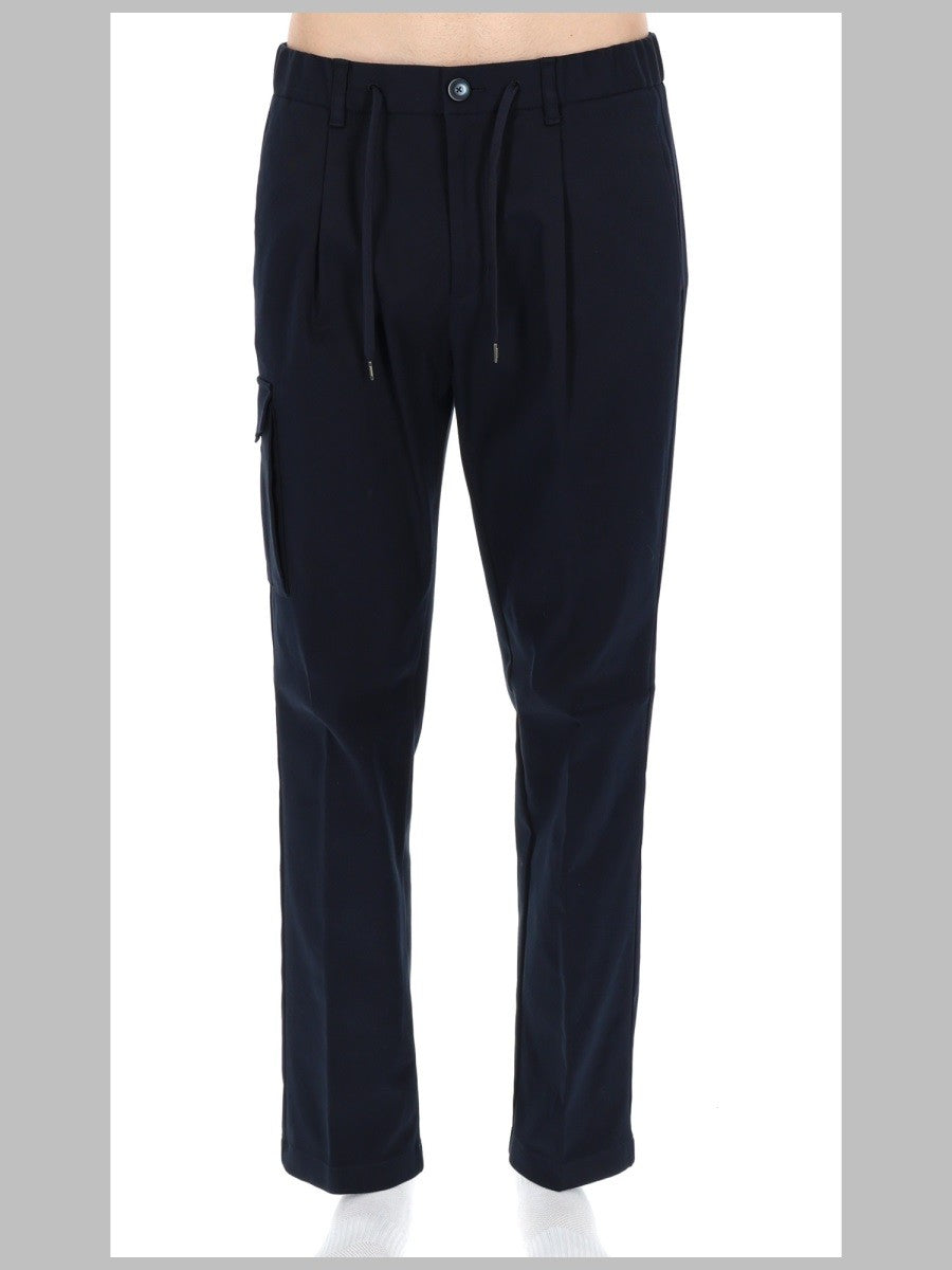 Herno Men's Pantalone Resort Blue