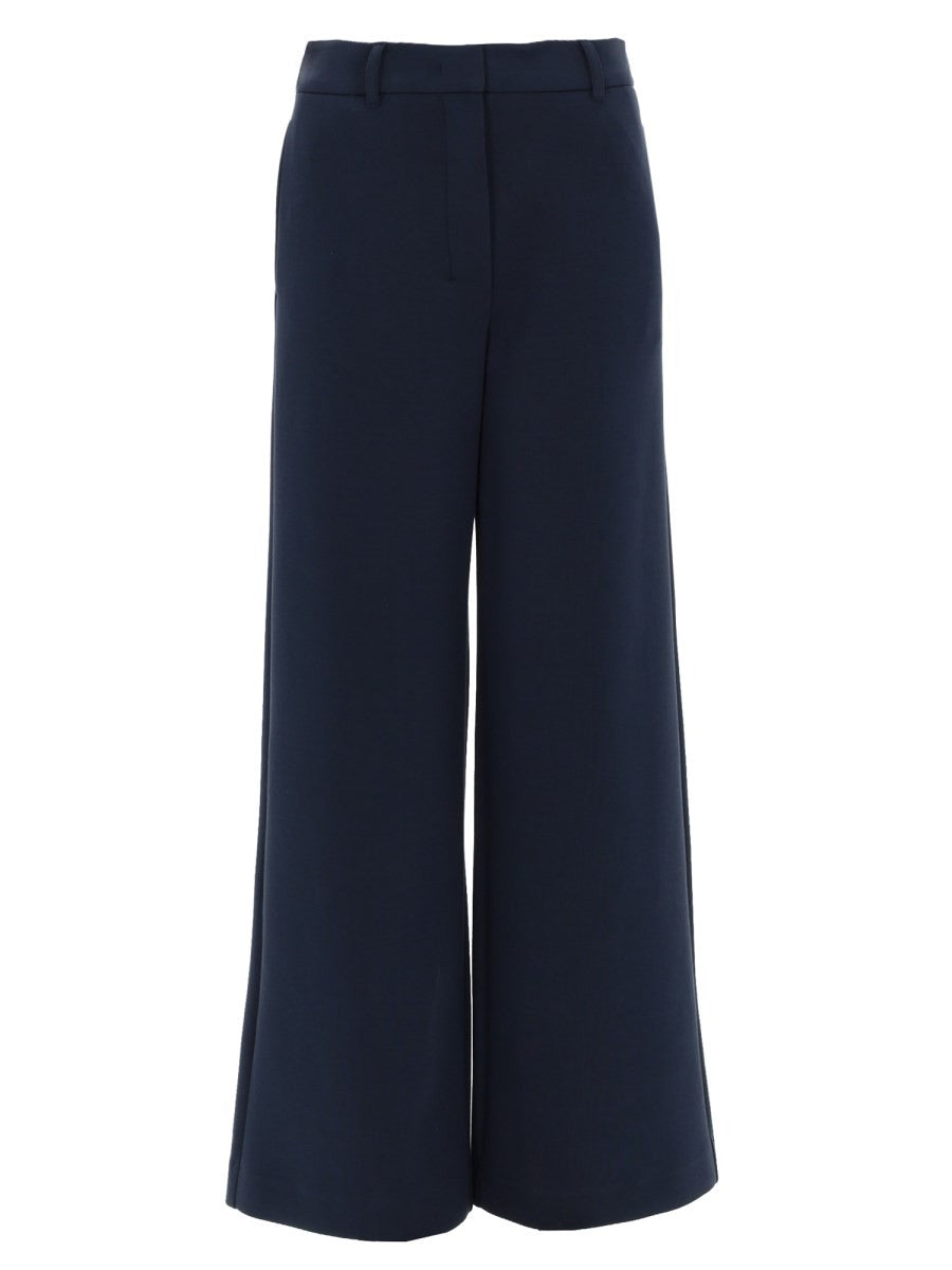 S MAX MARA Women's Pantalone Sartoriale Aerovia Blue