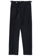 BOSS Men's Pleated Tailored Trousers Blue
