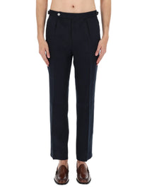BOSS Men's Pantalone Sartoriale Con Pieghe Blue