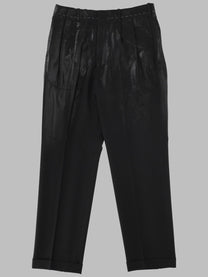 Maison Margiela Men's Pantalone Sartoriale Con Pieghe Black