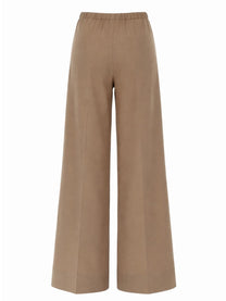 Moncler Women's Pantalone Sartoriale in Cotone Beige