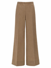 Moncler Women's Pantalone Sartoriale in Cotone Beige