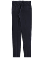 Zegna Men's Cotton Tailored Trousers Blue, view 3
