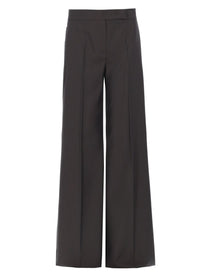 Max Mara Women's Pantalone Sartoriale in Lana Grey