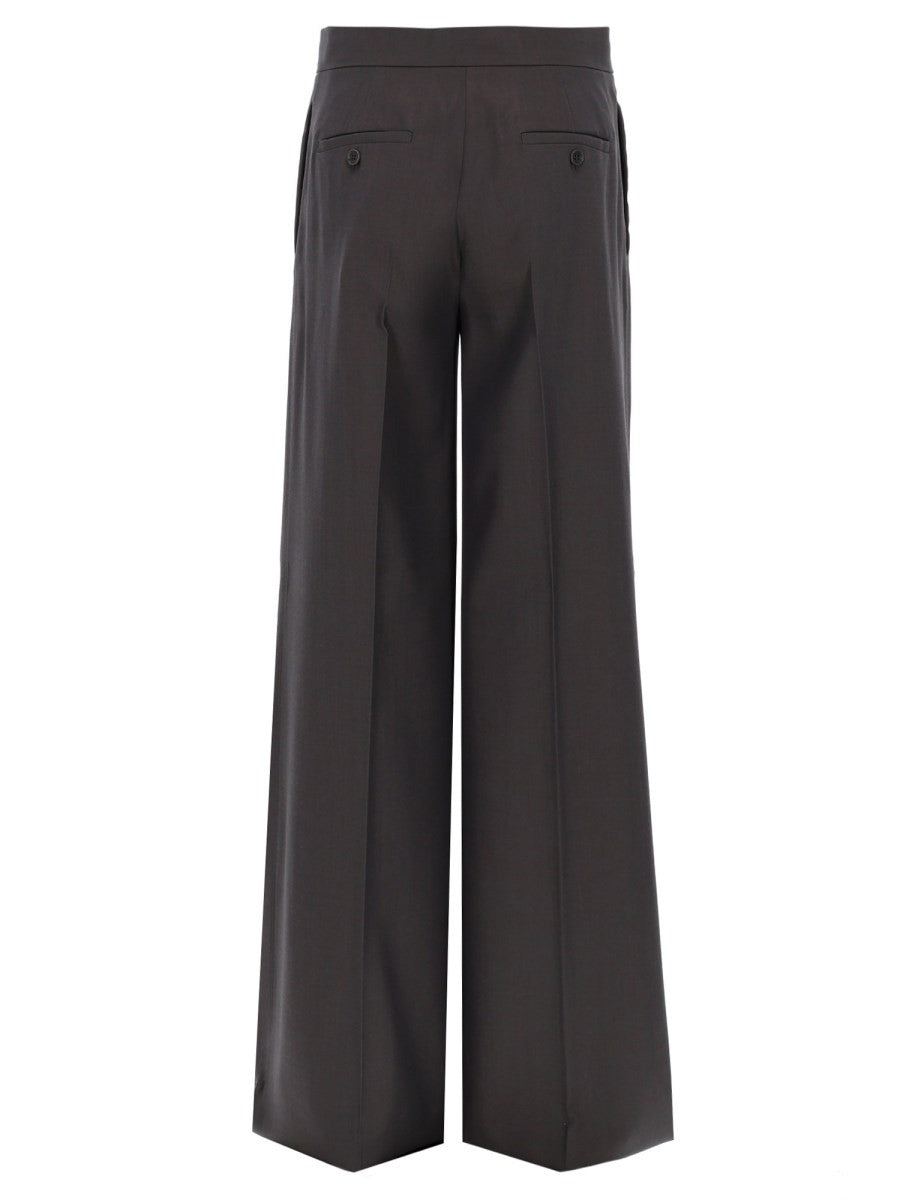 Max Mara Women's Pantalone Sartoriale in Lana Grey