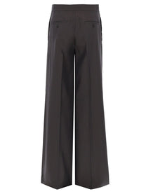 Max Mara Women's Pantalone Sartoriale in Lana Grey