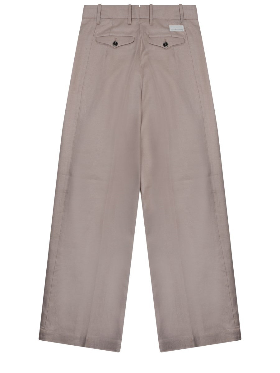 Nine:Inthe:Morning Women's Pantalone Sartoriale Petra Beige
