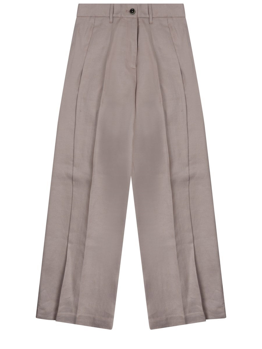 Nine:Inthe:Morning Women's Pantalone Sartoriale Petra Beige