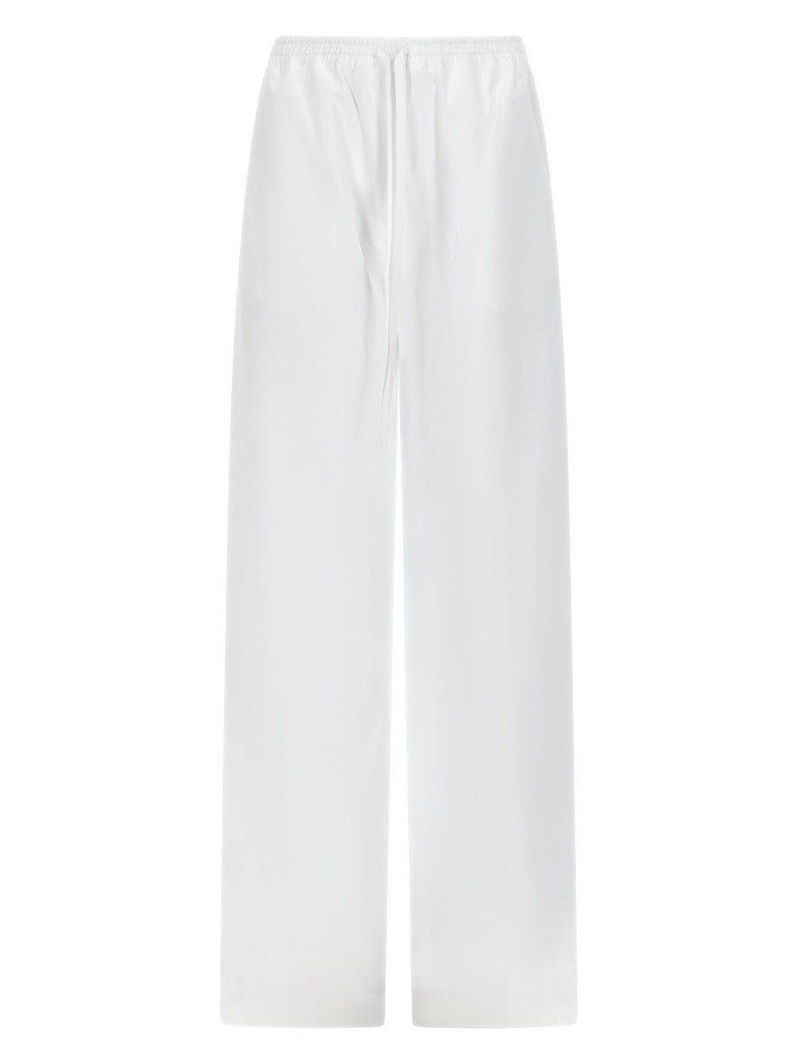 Loulou De Saison Women's Pantalone Sero White