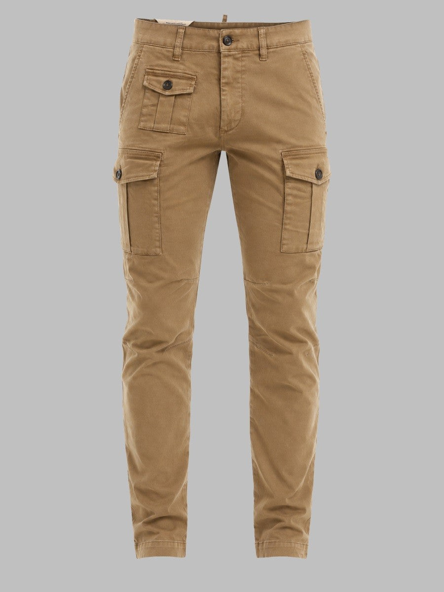 Dsquared2 Men's Pantalone Sexy Cargo Brown