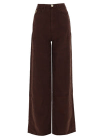 Lois Jeans Women's Pantalone Skater Loose Brown