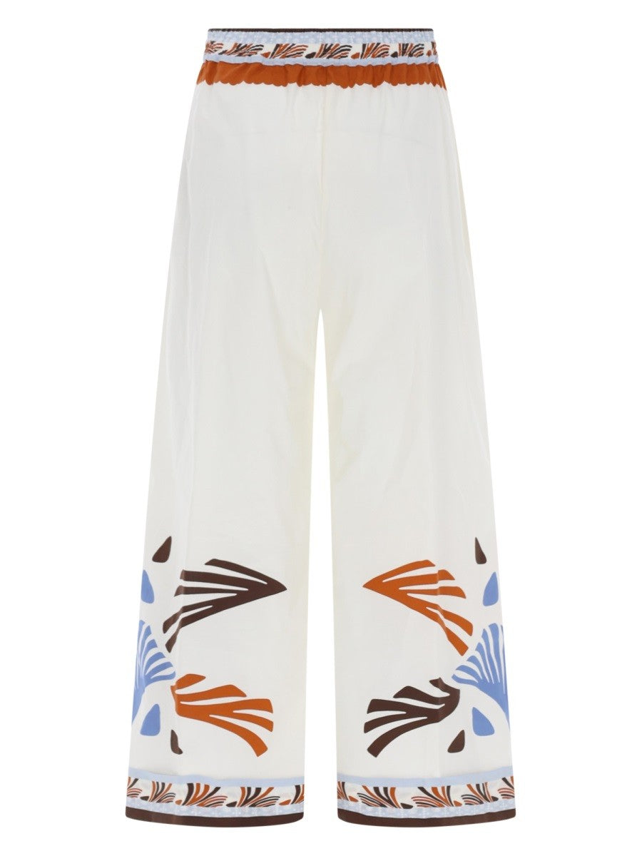 Herno Women's Pantalone Summer Print Multicolor