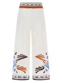 Herno Women's Pantalone Summer Print Multicolor