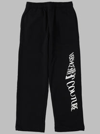 Versace Jeans Couture Men's Pantalone Track Con Liquify Rubber Black