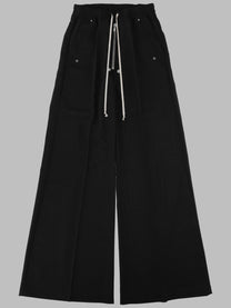 Rick Owens Men's Pantalone Wide Bela Black