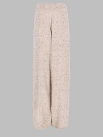 Fabiana Filippi Women's Pantalone Wide Leg in Misto Lana Beige