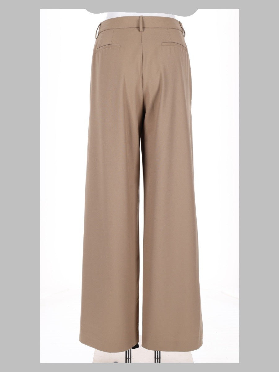 Fabiana Filippi Women's Pantalone Wide Leg Beige