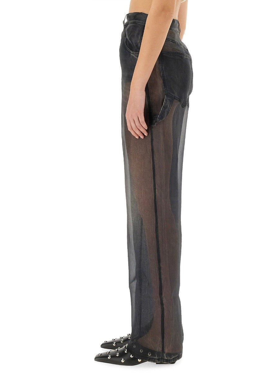 Haikure Women's Pantalone Winona in Organza Black